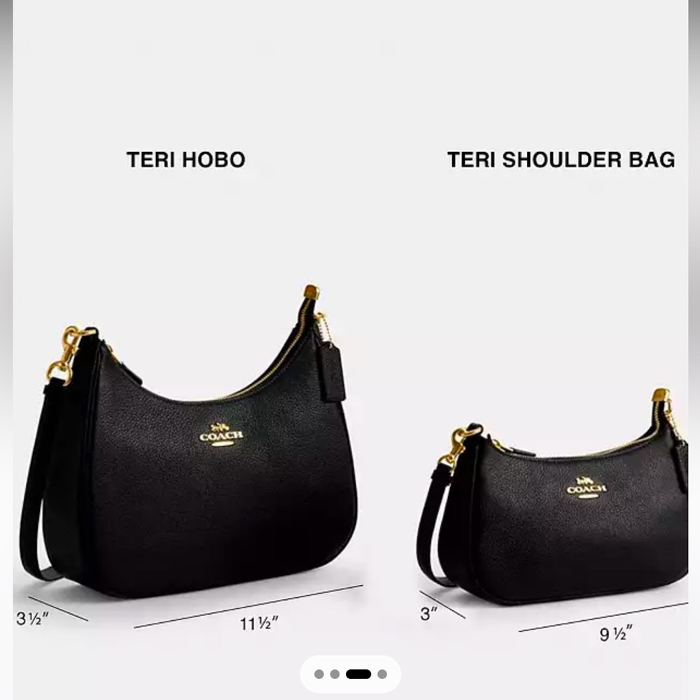 πNWT COACH TERI SHOULDER BAG IN SIGNATURE CANVAS WITH STICKER PRINT - Picture 9 of 17